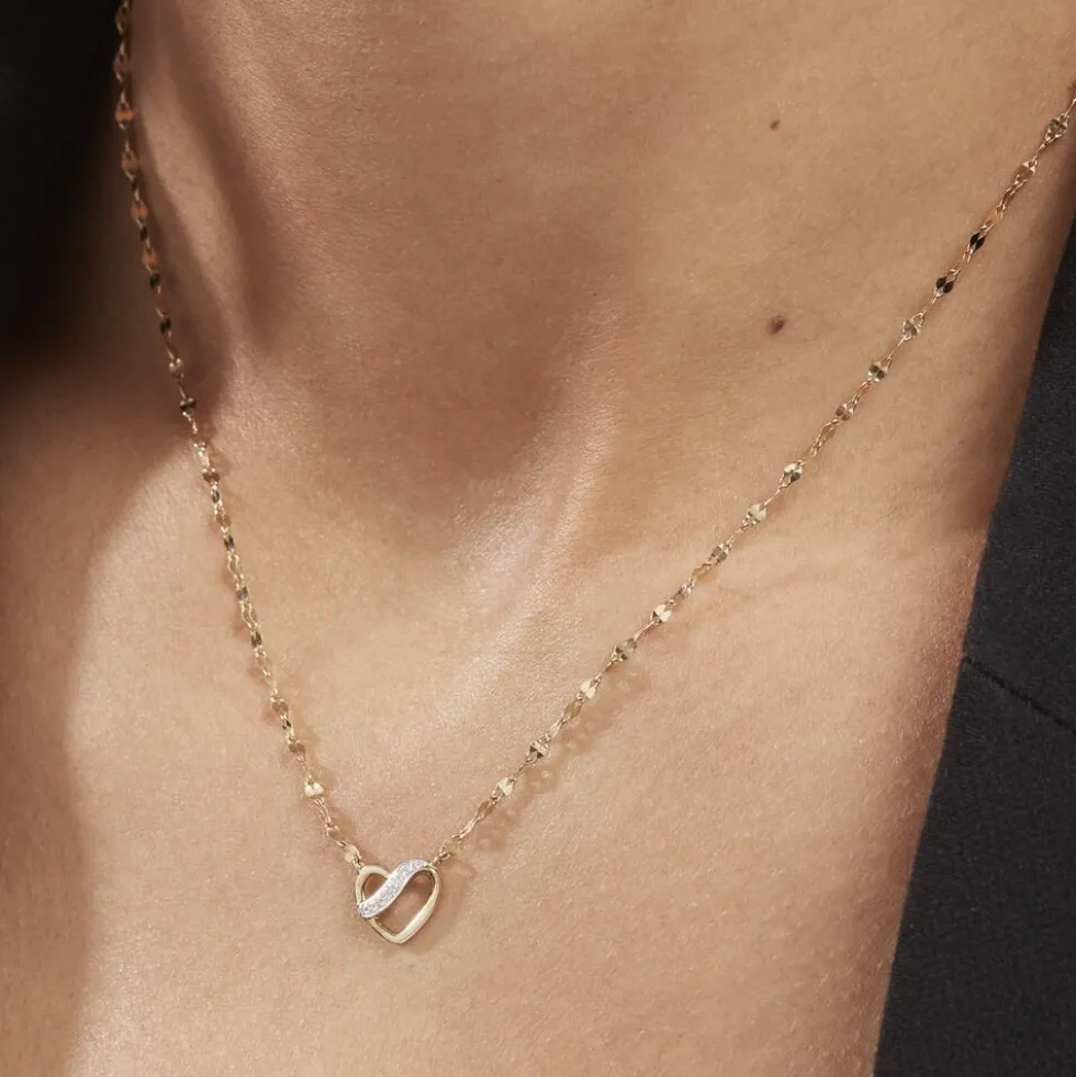 Collier Or Jaune Abiah Diamants