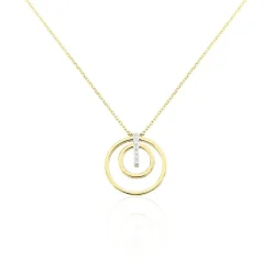 Collier Or Jaune Agafya Diamants