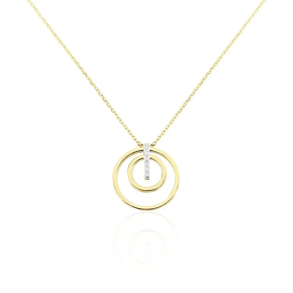 Collier Or Jaune Agafya Diamants