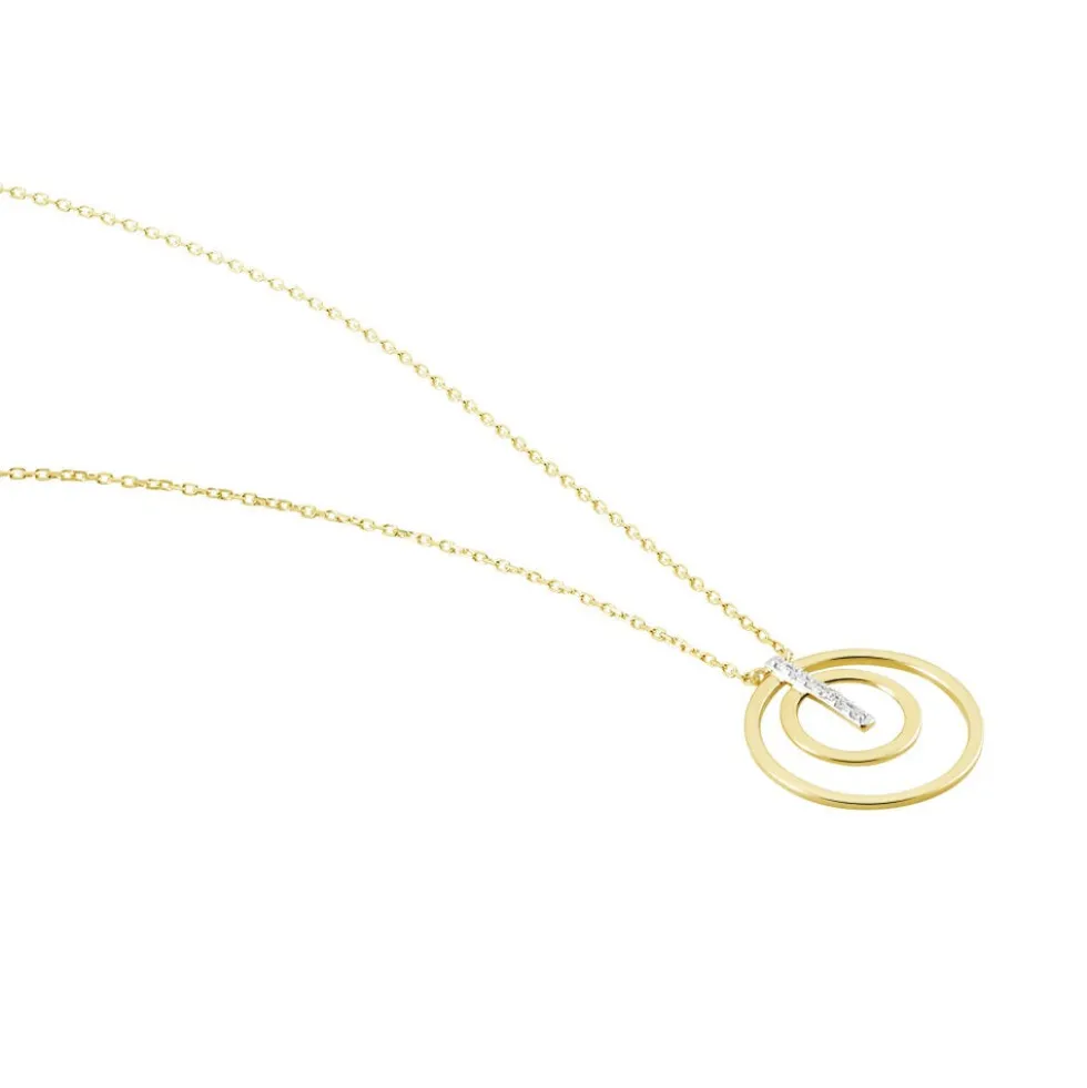 Collier Or Jaune Agafya Diamants