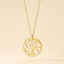 Collier Or Jaune Argius Diamants