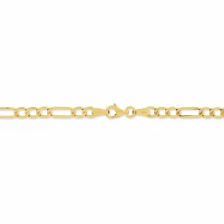 Collier Or Jaune Cameo Maille Alternée 1/3