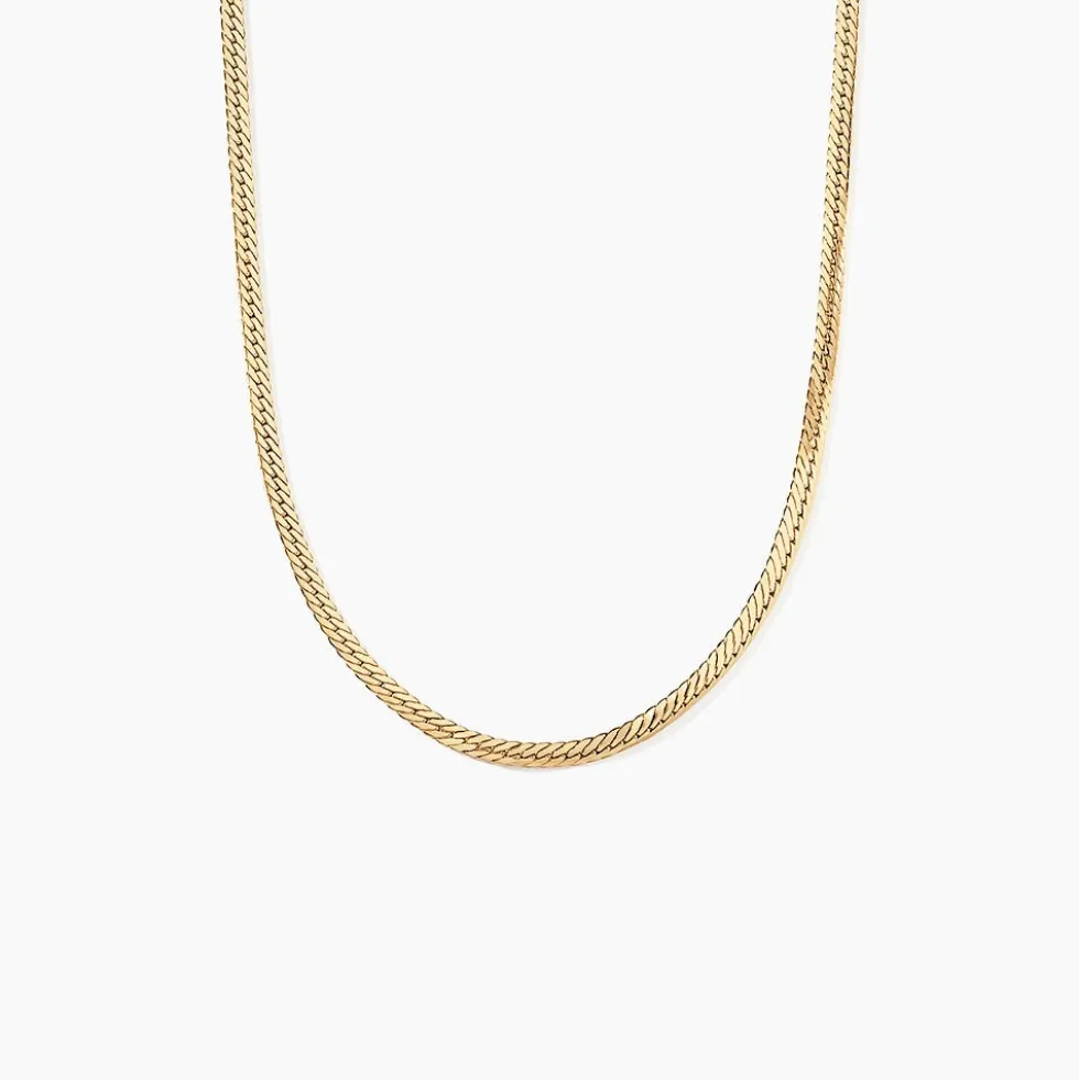 Collier Or Jaune Izel Maille Anglaise