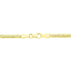 Collier Or Jaune Izel Maille Anglaise