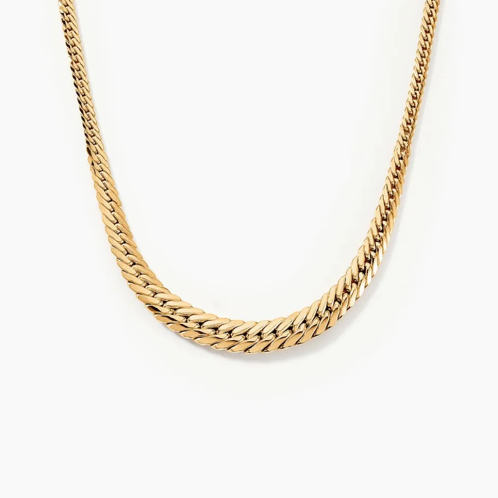 Collier Or Jaune Izel Maille Anglaise