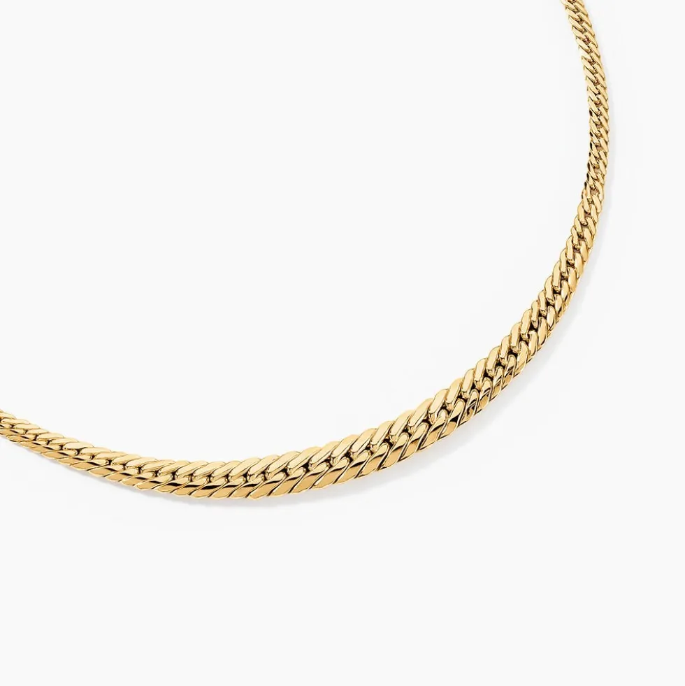 Collier Or Jaune Izel Maille Anglaise