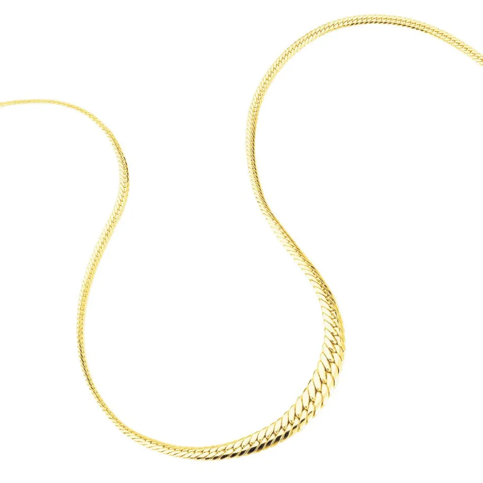 Collier Or Jaune Izel Maille Anglaise