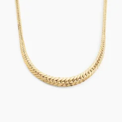 Collier Or Jaune Izel Maille Anglaise