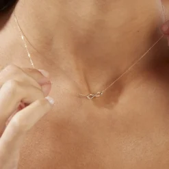 Collier Or Jaune Kistna Diamants