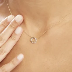 Collier Or Jaune Tresha Diamants