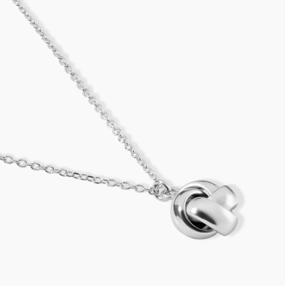Collier Orane Argent Blanc
