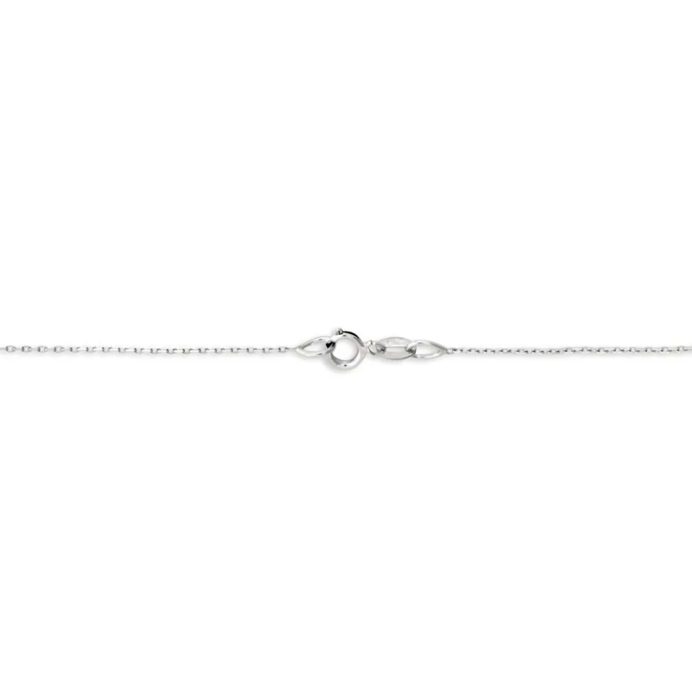 Collier Osanna Or Blanc Diamant