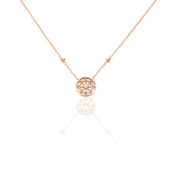Collier Peinda Argent Rose Oxyde De Zirconium