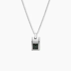 Collier Phebus Him Acier Argenté