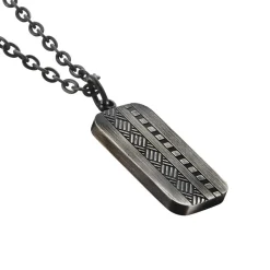 Collier Phebus Him Acier Noir