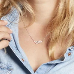 Collier Phenicia Argent Blanc Oxyde De Zirconium