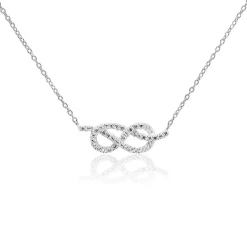 Collier Phenicia Argent Blanc Oxyde De Zirconium