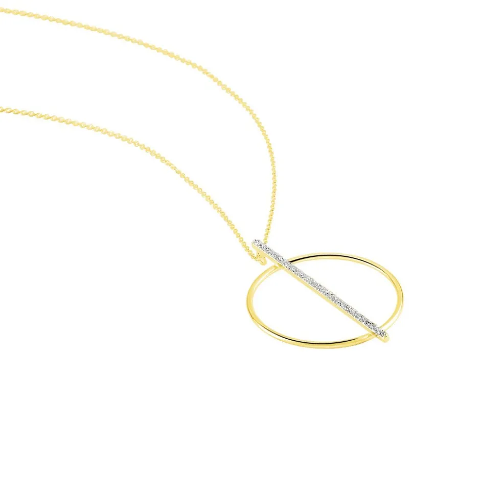 Collier Philberta Or Jaune