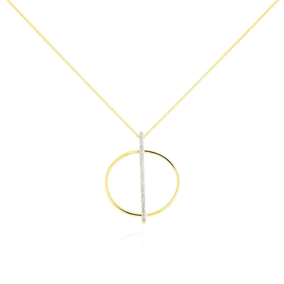 Collier Philberta Or Jaune