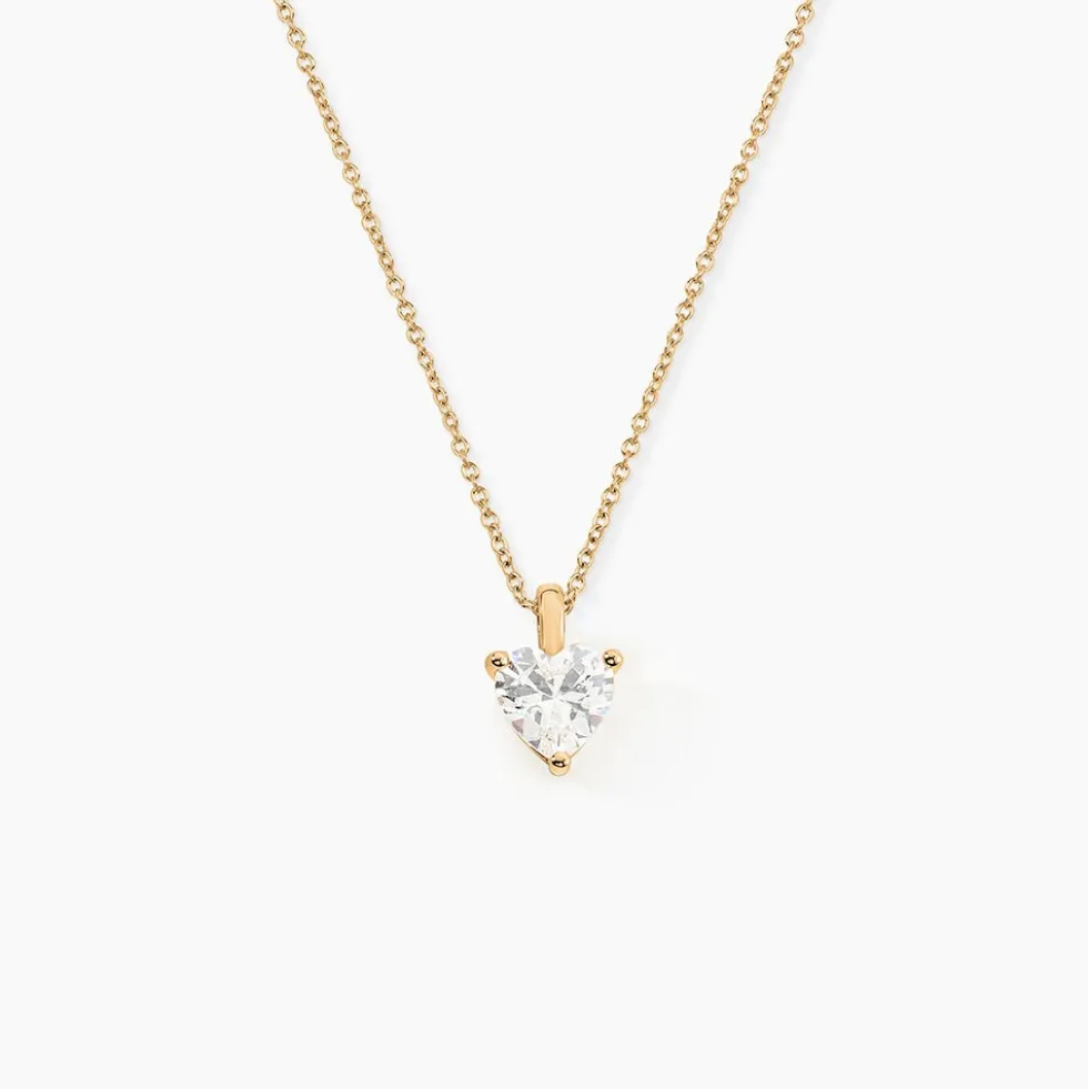 Collier Plaqué Or Caner Oxydes De Zirconium