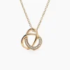 Collier Plaqué Or Henia Oxydes De Zirconium
