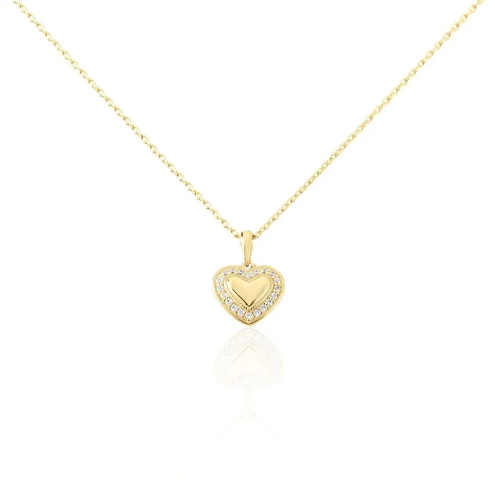 Collier Plaqué Or Jaime Oxydes De Zirconium