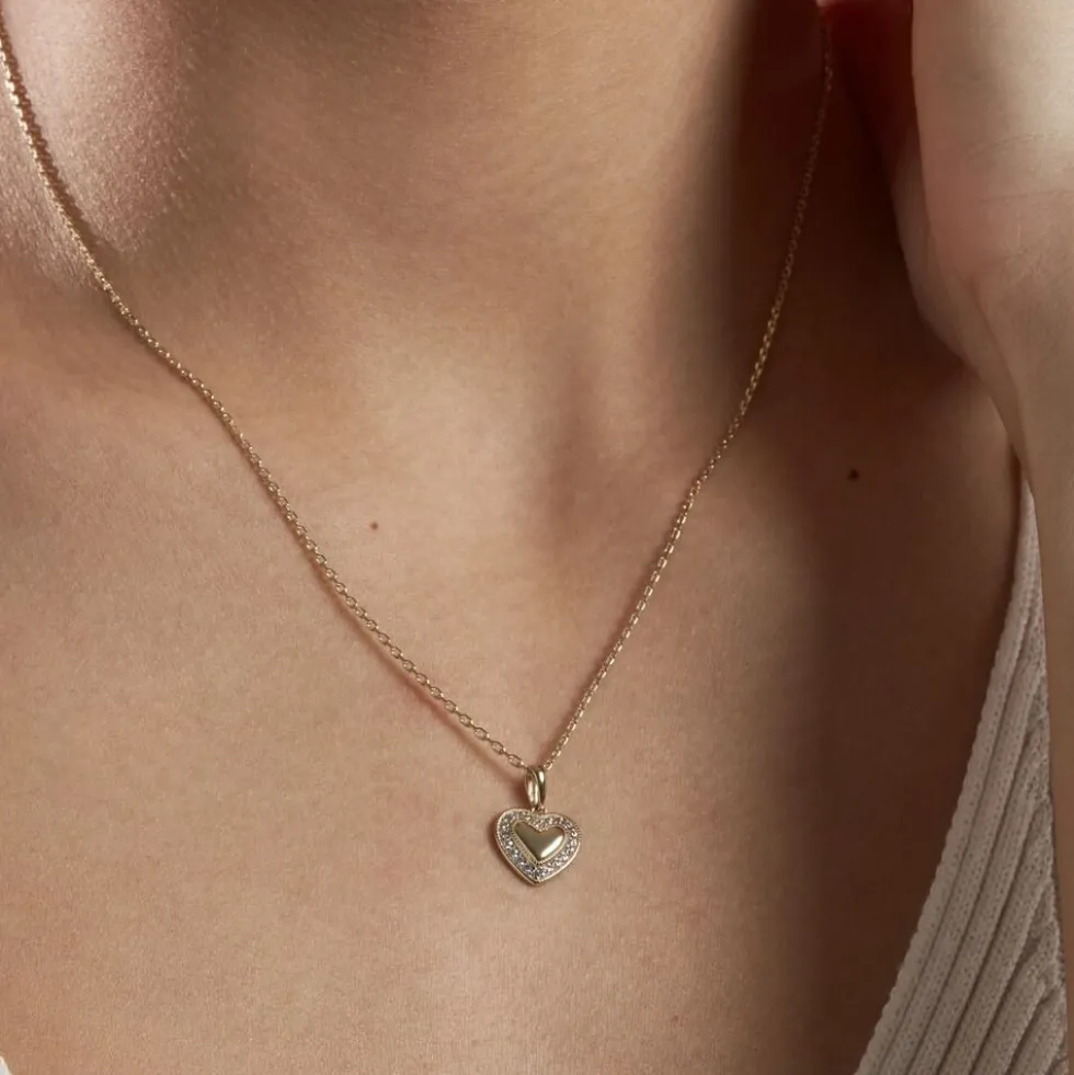 Collier Plaqué Or Jaime Oxydes De Zirconium