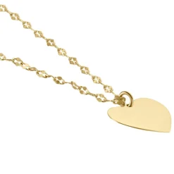 Collier Plaqué Or Jaune Luksa
