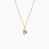 Collier Plaqué Or Jaune Simao Oxydes De Zirconium