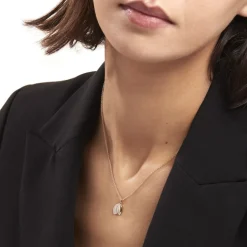 Collier Plaqué Or Jaune Simao Oxydes De Zirconium