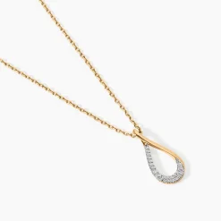 Collier Plaqué Or Joost Oxydes De Zirconium