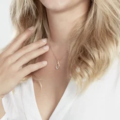 Collier Plaqué Or Joost Oxydes De Zirconium