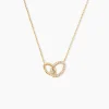 Collier Plaqué Or Kimberlie Oxydes De Zirconium