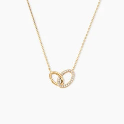 Collier Plaqué Or Kimberlie Oxydes De Zirconium