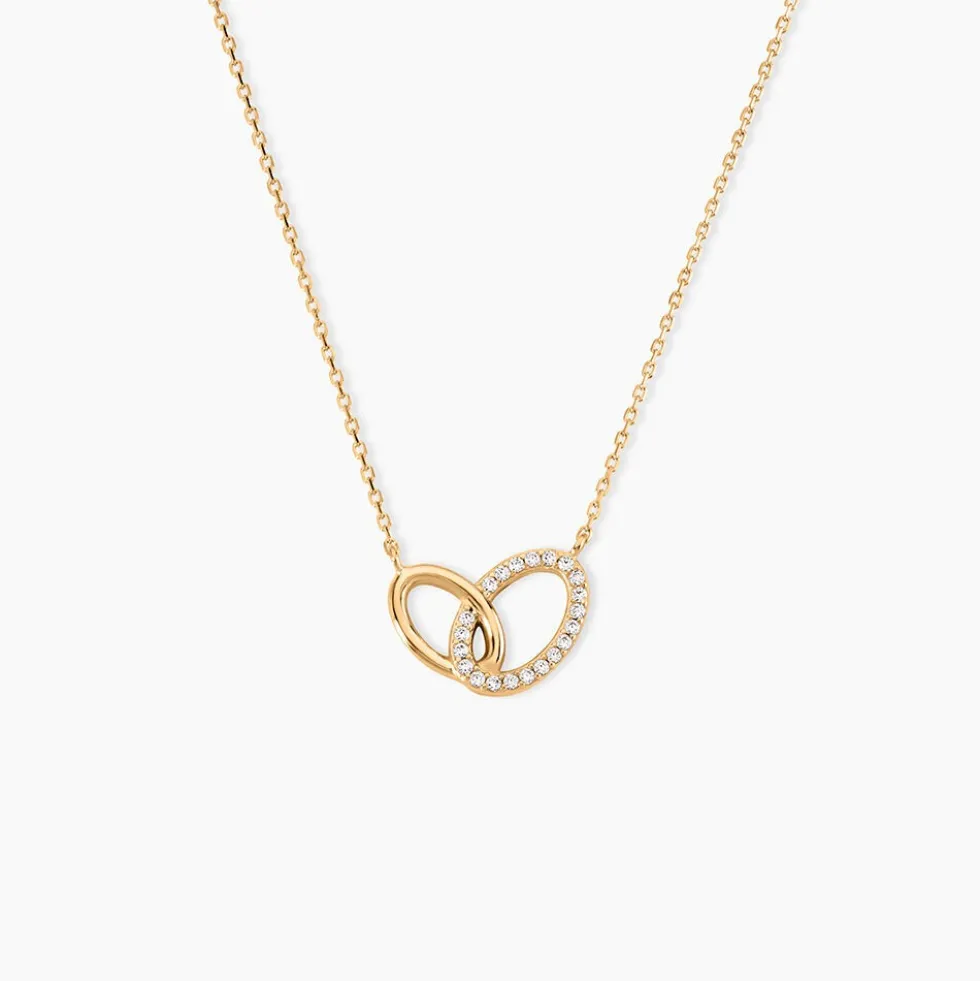 Collier Plaqué Or Kimberlie Oxydes De Zirconium