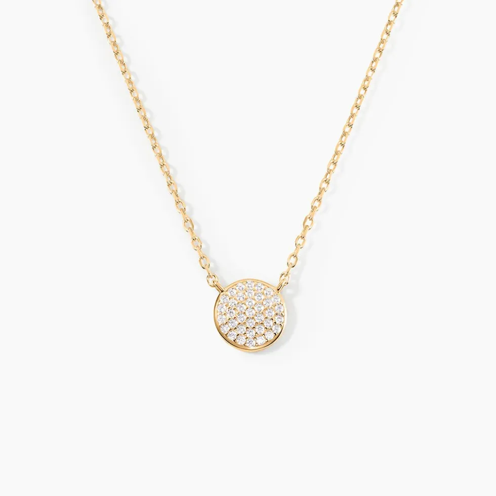Collier Plaqué Or Larraso Oxydes De Zirconium