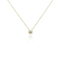Collier Plaqué Or Lisha Oxyde De Zirconium