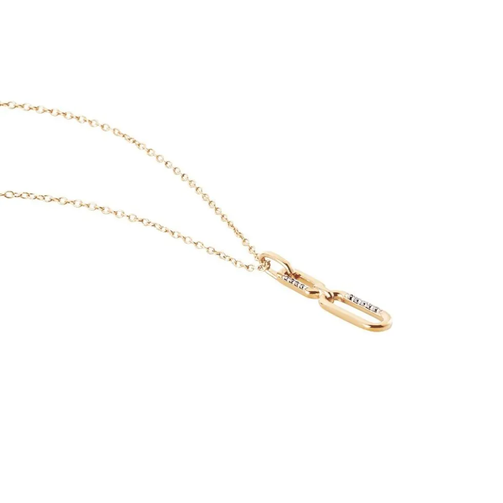 Collier Plaqué Or Mietta Oxydes De Zirconium