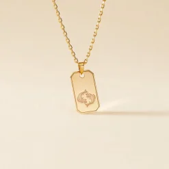 Collier Plaqué Or Quintien
