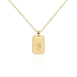 Collier Plaqué Or Quintien