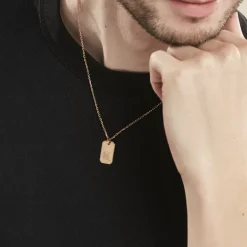 Collier Plaqué Or Quintien