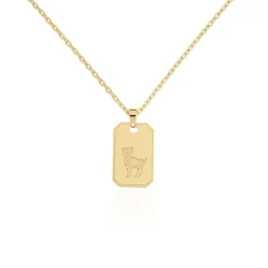 Collier Plaqué Or Quintien