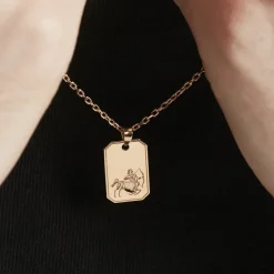 Collier Plaqué Or Quintien
