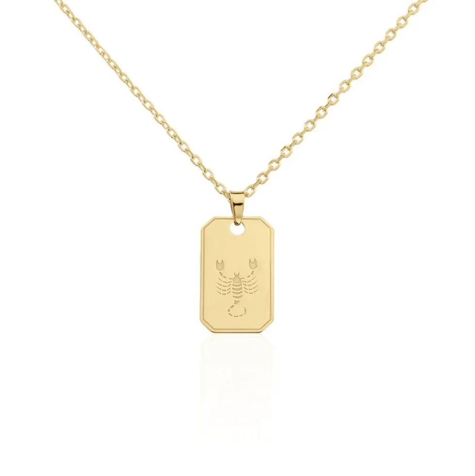 Collier Plaqué Or Quintien