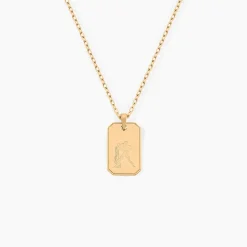 Collier Plaqué Or Quintien