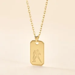 Collier Plaqué Or Quintien