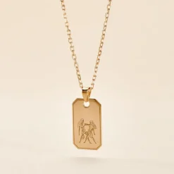 Collier Plaqué Or Quintien