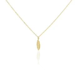 Collier Plaque Or Kai