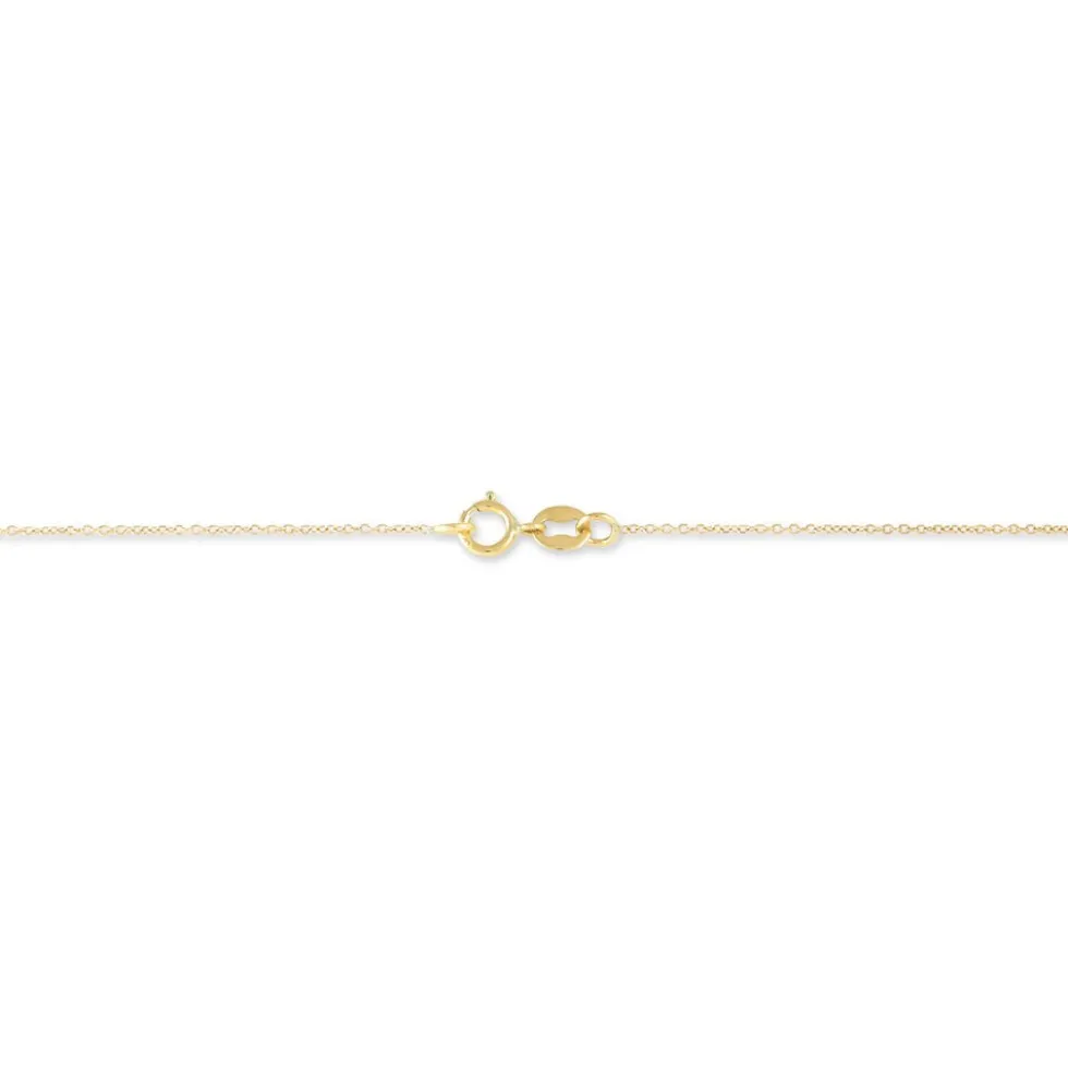 Collier Pluie D'Eclat Or Jaune Saphir
