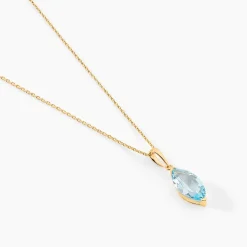 Collier Raquel Or Jaune Topaze